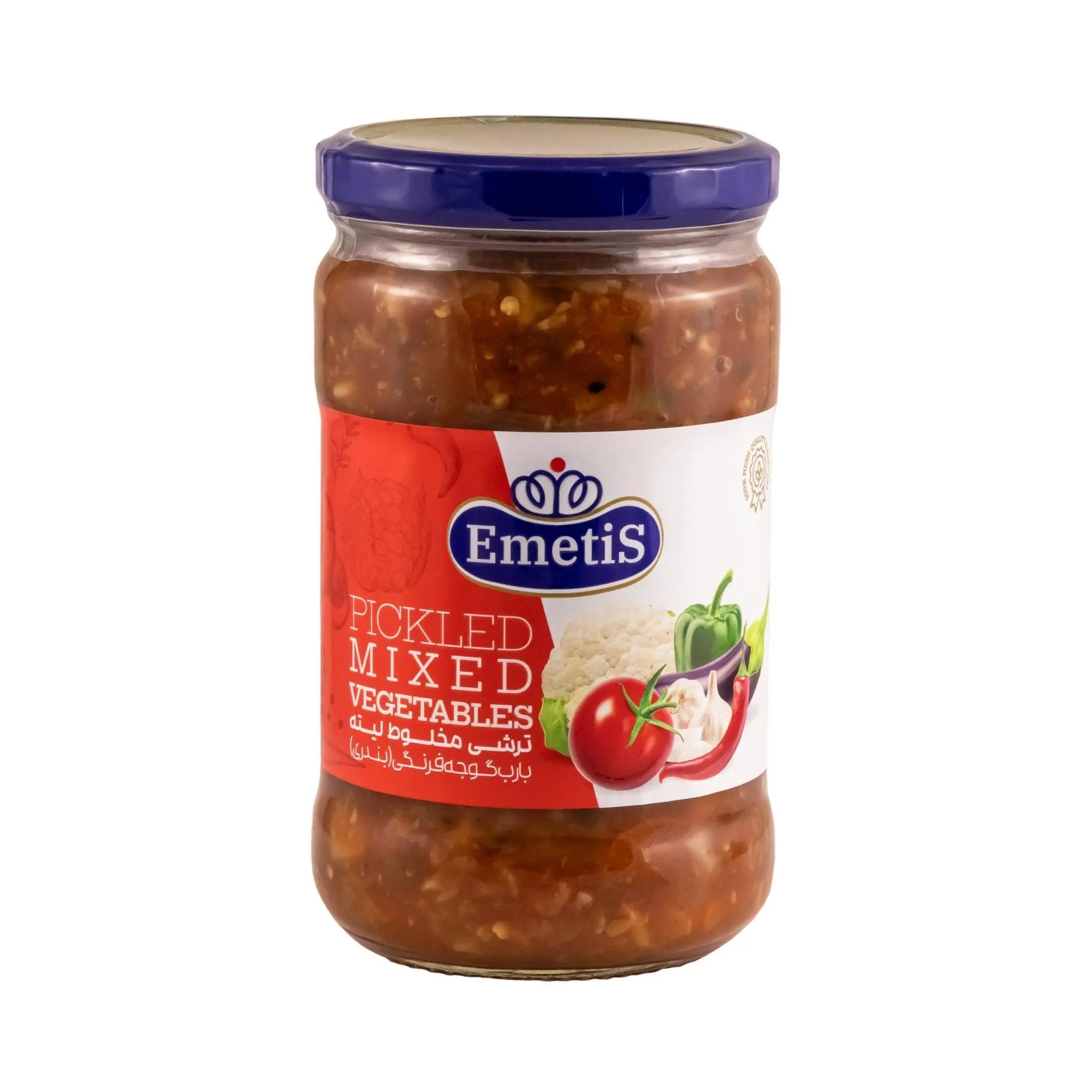 Emetis Pickled Mixed Vegetables 680g x6 (1 carton) Marino Wholesale